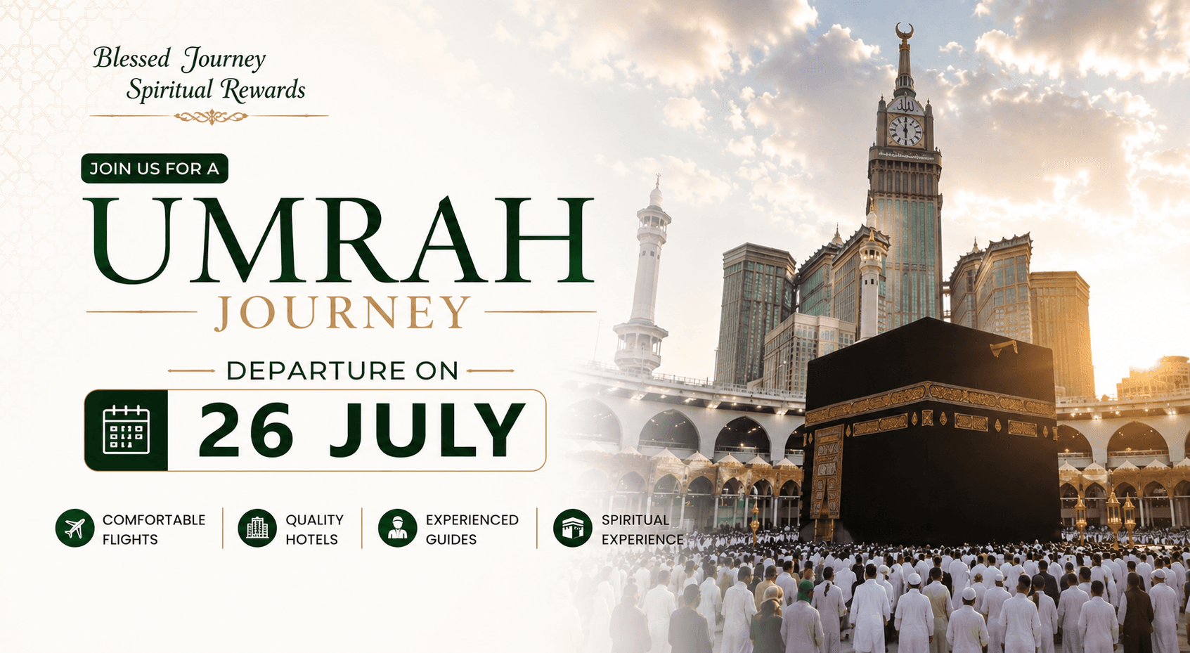 Umrah Package 1448 H - Package 01